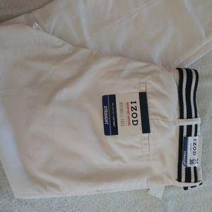 Izod Newport Oxford Wrinklee Free Pant